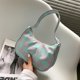 thumbnail image 2 of Bolsa de axila con estampado a cuadros para mujer a la moda, informales pequeños para vagabundos (azul) Likrtyny Para Estrenar, 2 of 9