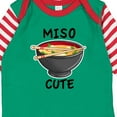 thumbnail image 4 of Inktastic Miso Cute with Miso Soup Boys or Girls Long Sleeve Baby Bodysuit, 4 of 5