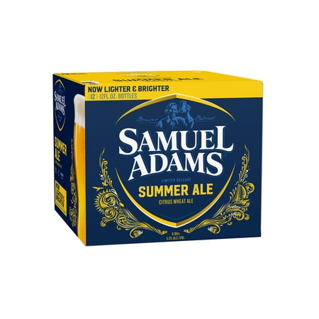 Samuel Adams Summer Ale Seasonal Beer, 12 pack, 12 fl oz bottles ...