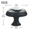 thumbnail image 4 of 4 Pcs Golden Moon Knobs for Kitchen Cabinet Cupboard Dresser Bookcase Drawer Pulls Handles Round Home Decor, 4 of 8