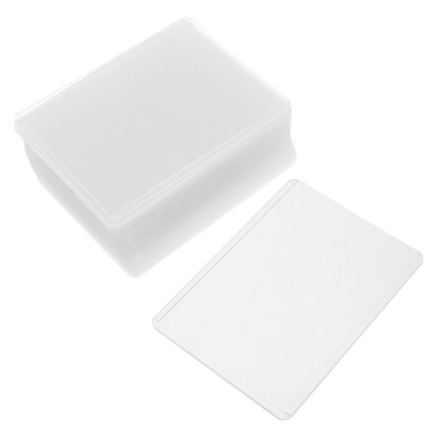 Raindrops 25Ud Tarjetas De PVC Resistente Y Transparente Para Uso Profesional En Oficina Y Eventos