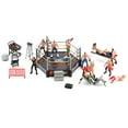 thumbnail image 2 of Mini 32 PCS Mini Playset de lucha libre Con Mini Figuras de Acción y Accesorios Juguete Para Niños Con Un Regalo de Luchadores Realistas para Fanficos, 2 of 8