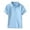 Sky Blue, variant on Hienoo Toddler Boys Cotton Polo Shirt Casual Solid Short Sleeve T-Shirt Summer School Shirt