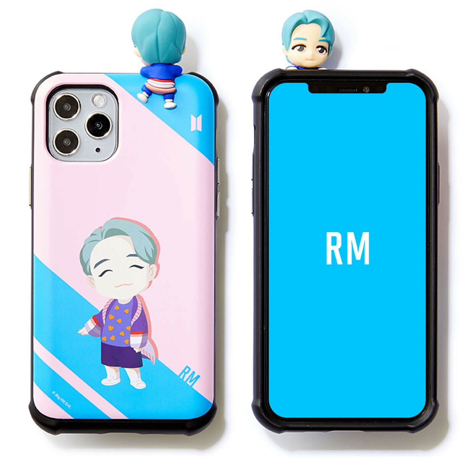 bts figure jelly case