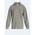 thumbnail image 5 of Free Assembly Men's Linen Blend Western Shirt, Sizes S-3XL, 5 of 6