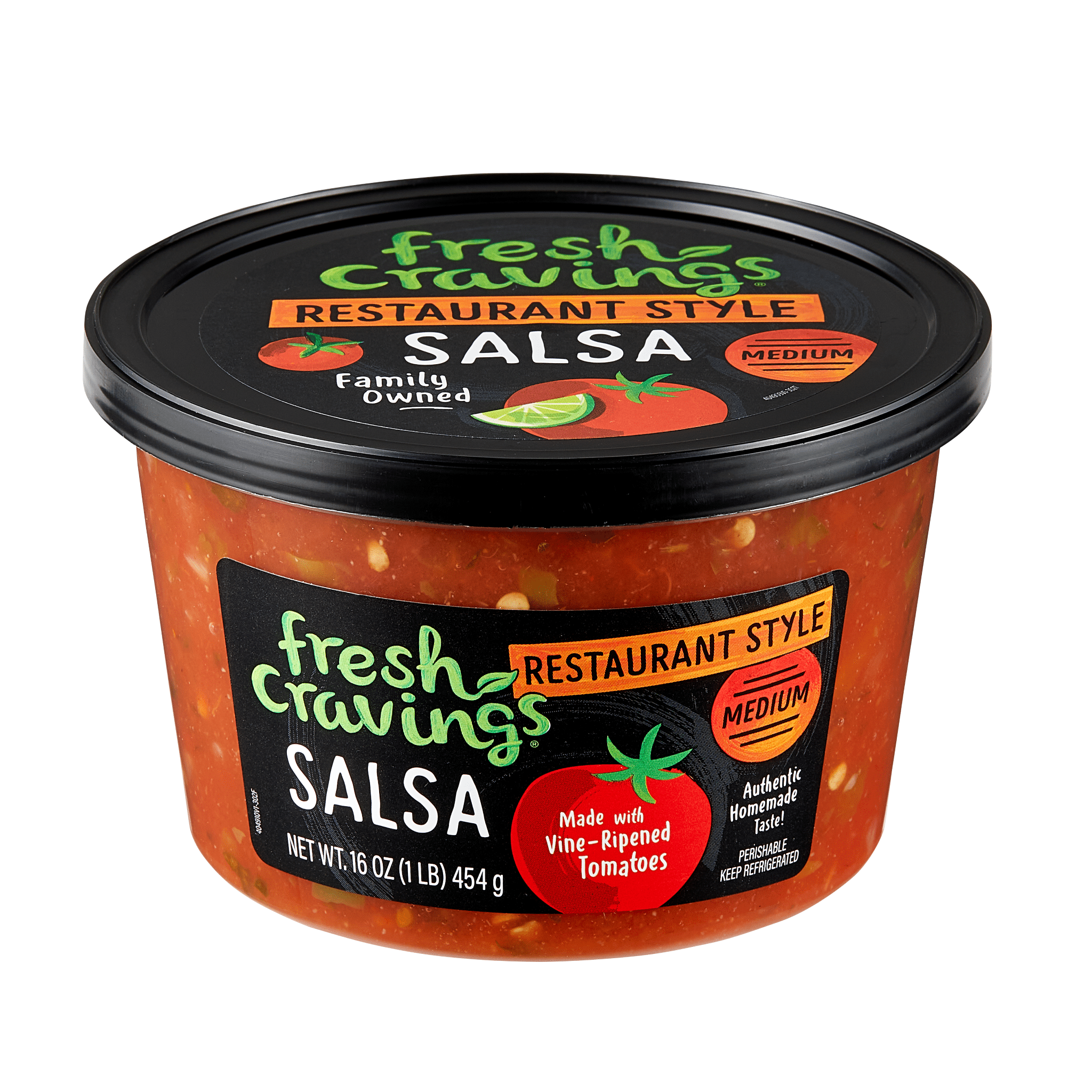 Fresh Cravings Restaurant Style Medium Salsa, 16 oz