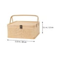 thumbnail image 2 of CIMAXIC 1Pcs Woven Basket For Fruit Rustic Retro Style For Party, 2 of 8