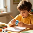 thumbnail image 4 of Mini Sacapuntas Manual con Cuchilla Metálica: Sacapuntas Portátil de Mano para Niños, Estudiantes y La Escuela. Sacapuntas Compacto de Plástico para Lápices Estándar, de Colores y de Arte., 4 of 5