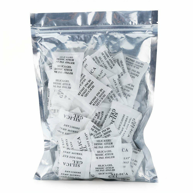 Silica Gel Desiccant Packets 5 Gram Safe Moisture Absorbing Drying Bulk