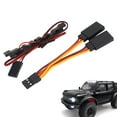 thumbnail image 2 of RC Roof Light 6 LED Car Front Lamp Bar Headlight for Traxxas 1/18 TRX4M Remote Control Car White Light, 2 of 5
