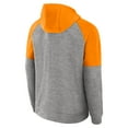 thumbnail image 3 of Men's Nike Heather Gray Tennessee Volunteers Fitness Raglan-Performance Full-Zip Hoodie, 3 of 3