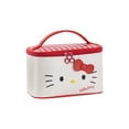 thumbnail image 1 of Bolsa de maquillaje AmbeAlla, bolsa de cosméticos impermeable Hello Kitty, color rojo, 1 of 9