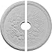 thumbnail image 3 of Ekena Millwork CM22GR2 Médaillon de Plafond Raisin, 22 5/8"OD x 3 5/8"ID x 5/8"P, Imprimé Usine, 3 of 3