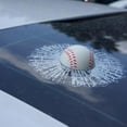 thumbnail image 5 of Adhesive Prank Simulation Broken Car Sticker Crack Decal Ball 3D Hits NEW N4R3, 5 of 9