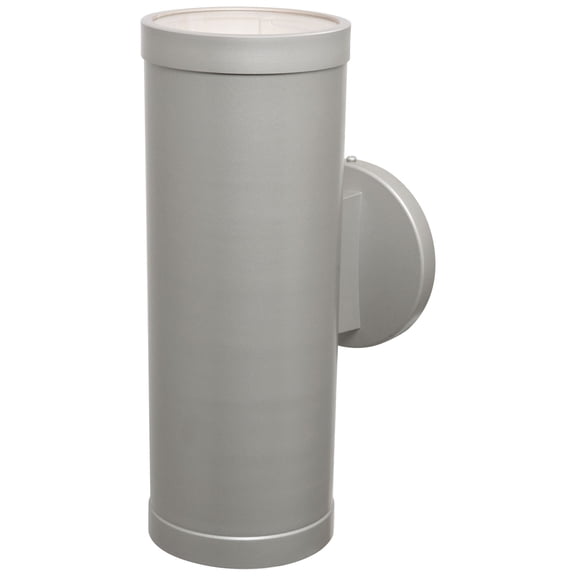 20364LEDDLP-SAT/CLR Access Lighting Poseidon-Two Light Outdoor Wallwasher-4.75 Inches Wide by 12 Inches Tall-Satin Finish-LED Lamping Type