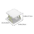 thumbnail image 3 of DIY Storage Rack - Modular Plastic Shelf Organizer for Shoes, Plants, Bathroom & Living Room - Adjustable Multi-Tier Sturdy X-Shaped Design - Easy Assembly Home Decor Storage Solution, 3 of 5