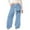 Sky Blue, variant on REDARER Girls Soft Jogger Pants with Bow Print Elastic Waist Casual Athletic Pants for School and Play,12-13 Years