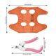 thumbnail image 5 of Greeniant Paño para el cuidado de mascotas, ayudante de hamaca, ganchos en forma de S, limas para Clip de uñas de animales medianos, Kit de Suministros para perros Amarillo METRO, 5 of 6