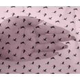 thumbnail image 4 of oneOone Viscose Chiffon Fabric Stork Bird Printed Fabric 1 Yard 42 Inch Wide, 4 of 4