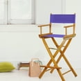 thumbnail image 3 of "30" Director's Chair Honey Oak Frame-Purple Canvas", 3 of 8