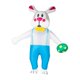 thumbnail image 2 of Disfraz inflable de conejo de Pascua, disfraz inflable para adultos, traje de de cuerpo completo para juego de rol, 2 of 9