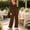 Coffee, variant on Women's 2 Piece Lounge Sets Solid Casual Wide Leg Pants Long Sleeve V Neck Top Workout Gym Clothing Comfy