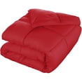 thumbnail image 2 of 300GSM Lightweight Comforter All Season Down Alternative Bed Comforter 100 % cotton quality size Twin/Twin XL (68" x 90" - 64 oz Fill) Color Red, 2 of 5