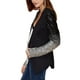 thumbnail image 5 of Nuevas mujeres Blazer Coat Sparkling Lentejuelas mangas largas Irregular Hem elegante Outwear Chaque Tomshoo L, 5 of 7