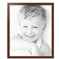 thumbnail image 2 of ArtToFrames 24" x 29" Walnut Picture Frame, 24x29 inch Brown MDF Poster Frame (WOM-4086),  Pack, 2 of 8