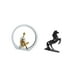 thumbnail image 5 of Escultura De Figura De Una Elegante Lectora Y Un Majestuoso Caballo Para Dormitorio, Mesa, Centro De Mesa, Estantería, Decoración Abstracta Y Versátil De Estilo Rústico., 5 of 8