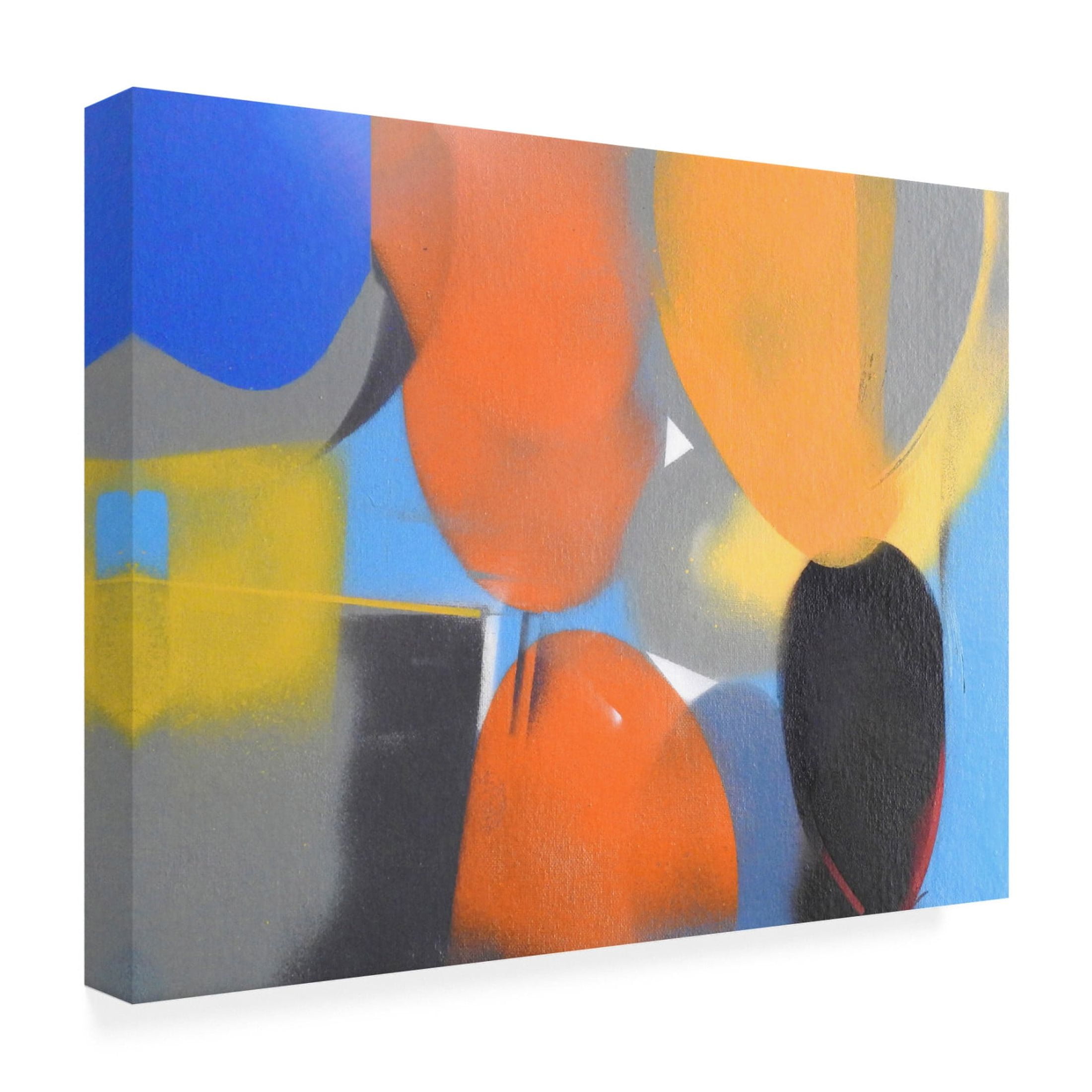 Canvas Wall Art - Gill Miller 'Life 9' Wall Art for Living Room, Bedroom, or Office Décor by Trademark Fine Art - 19 x 14 Inches