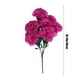 thumbnail image 5 of Ramo de claveles artificiales Arreglo floral de plástico para la decoración de la mesa del Día de la Madre, 5 of 6