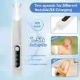 thumbnail image 6 of EXLEAF 2026 New Dog Clippers with Led Light,Cordless Small Pet Hair Grooming Trimmer,Low Noise for Trimming Dog'S Hair Around Paws,Eyes,Ears,Face,Rump for Home,Salon,Travel,Pet Shop, 6 of 7