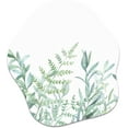 thumbnail image 1 of SHILIU-Small Mouse Pad 6.5 x 7 Inch, Green Leaves, 1 of 4