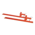 thumbnail image 1 of KFFKFF Pallet Forks, 2000 lbs Clamp on Pallet Forks, 43-Inch Total Length Heavy-Duty Quick Attach Tractor Fork Compatible, 1 of 9