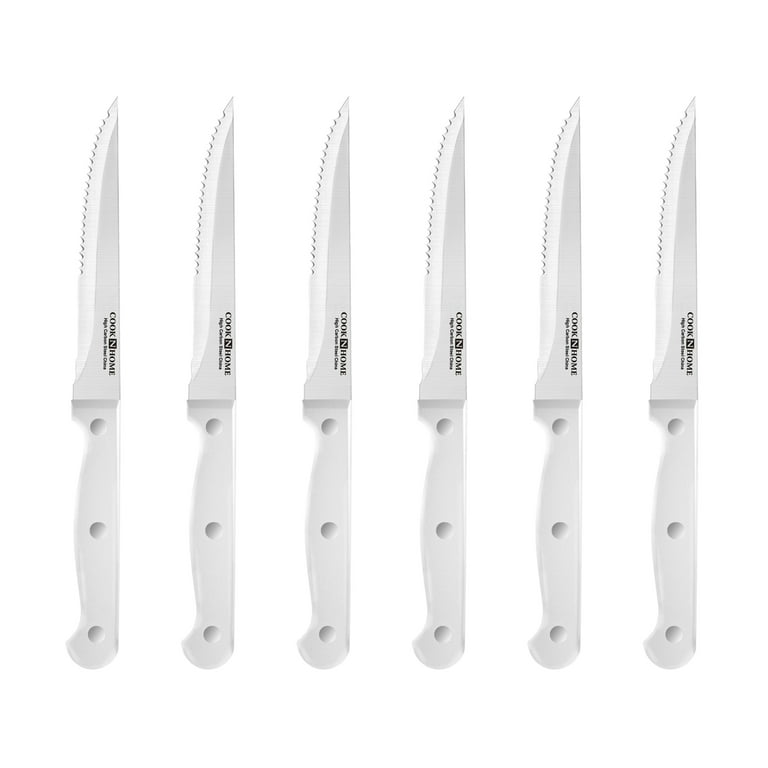 Cook N Home Kitchen Chefs Knife Set, 15-Piece, High Carbon