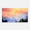 thumbnail image 2 of Foggy Carpathian Hills Panorama - Landscape Photography Canvas Print, 2 of 3