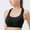 Black, variant on Penkiiy Ultra-Support Halter Sports Bra - All-Day Comfort Seamless Yoga Bra w/ Flattering Back & Side-Smoothing