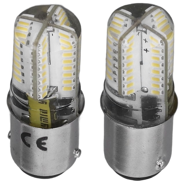 Bombilla LED BA15D Bling Bling 64 de repuesto iluminación 360 grados 4W 12V