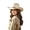 Gold, variant on Western Cowboy Hat for and Or Hat for Parties Outdoor Events and Everyday Wear Without Brim Or Strap Cowboy Hat Bands for Women Cow Head Tan Hats for Women Ski Stuff for Girls Western Hats for