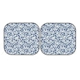 thumbnail image 5 of Lsque Seaside Primary Color 2 PCS Windshield Sun Shade | CarFoldable Window Covers | Car Accessories Reflect UV for Universal Cars SUV Truck | Medium, 5 of 7