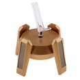 thumbnail image 4 of Vitrina coleccionable giratoria con soporte de exhibición giratoria con energía solar - Oro kusrkot Soporte giratorio para pantalla, 4 of 8