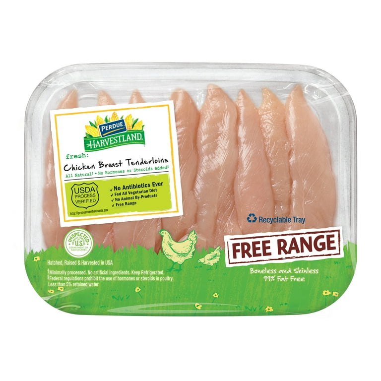 Perdue Harvestland, Free Range, Fresh Chicken Breast Tenderloin