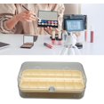 thumbnail image 3 of HUGFEGWE Transparent Jewelry Box, 21 Grid Jewelry Case Organizer Showcase Display Detachable Organizer Box for Earrings Necklaces(Transparent) CJB91-37243, 3 of 7
