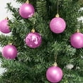 thumbnail image 3 of Christmas Decorations Cameland 24Pcs Christmas Balls for Xmas Christmas Tree 1.57" Mini Shatterproof Christmas Tree Decorations Hanging Ball Christmas Gifts for Holiday Wedding Party (Pink), 3 of 5