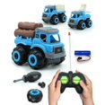 thumbnail image 1 of Play Forward Camión Rc Build N Drive 3 en 1 - Kit de construcción de juguetes desmontables para niños - Juego de vástago de 20 piezas Juguetes de construcción de automóviles para niños de 3 a 6 años -, 1 of 5