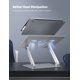 thumbnail image 3 of Soporte de ordenador portátil Lamicall ajustable de aluminio para MacBook Silver, 3 of 8