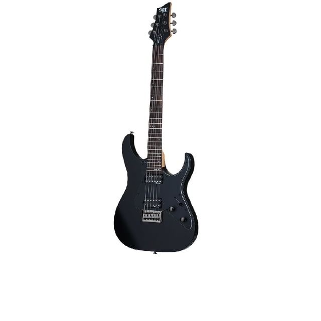 Guitarra Eléctrica Black Schecter Sgr Banshee-6 BK Schecter Sgr Banshee-6