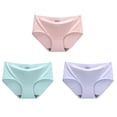 thumbnail image 1 of Bikini invisible de ropa interior sin costuras de 3 piezas, bragas de mujer de nailon y spandex invisibles (L, XL, XXL), 1 of 5