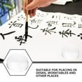 thumbnail image 2 of Worgeous Glass Paperweight for Calligraphy and Decor Transparent Desk Accessory with Smooth Surface 2pcs, 2 of 10